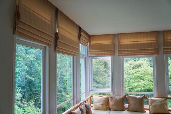 Roman Shade Hanging